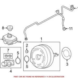 Authentic Genuine BMW 34337849878 - Brake Master Cylinder