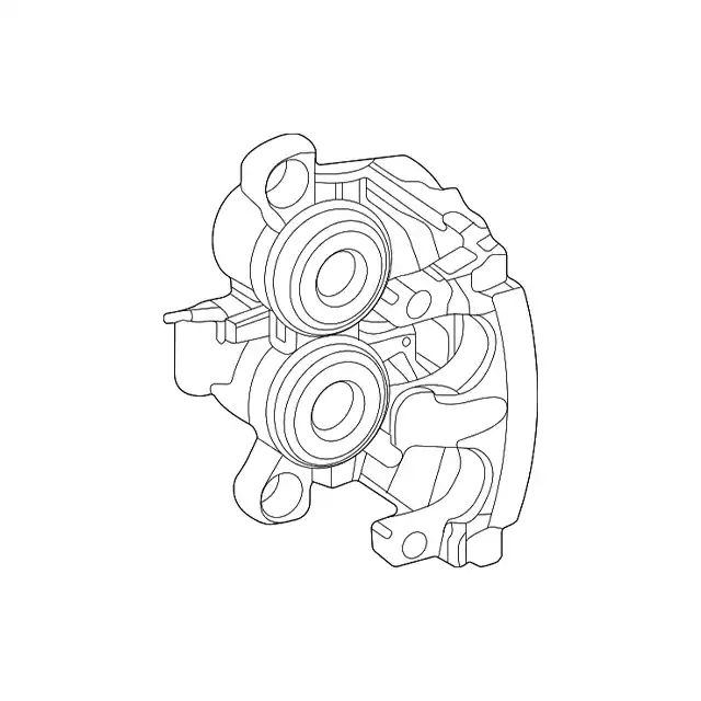 Genuine Mercedes-Benz 1674218200 - Disc Brake Caliper (Front Right) Next Day Delivery
