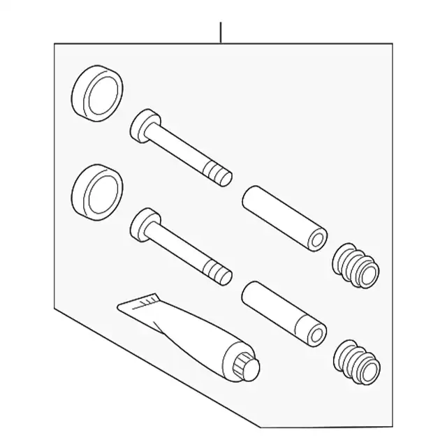 Fast Shipping Genuine Mercedes-Benz 9074215300 - Disc Brake Caliper Pin