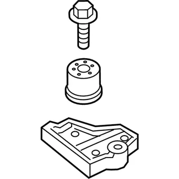 Genuine Kia 21825F6600BRACKET-ENGINE MTG S Luxury