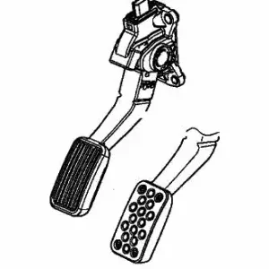 Genuine Honda 17800-TBA-A11Pedal Assy, Accel Genuine