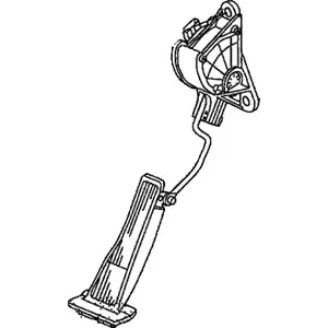 Shop Now Genuine Honda 17800-SNA-A01Pedal Assy., Accelerator