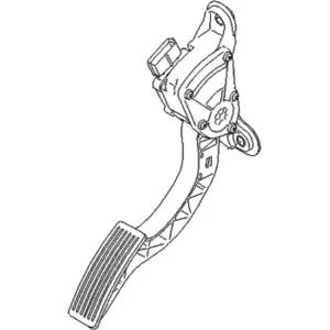 Express Delivery Genuine Kia 327001U100Pedal Assembly-Accelerator