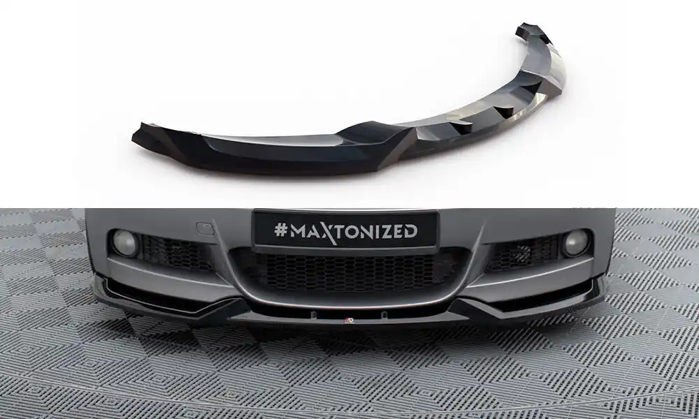Fresh Stock MAXTON DESIGN FRONT SPLITTER V.1 BMW 1 M-PACK E82
