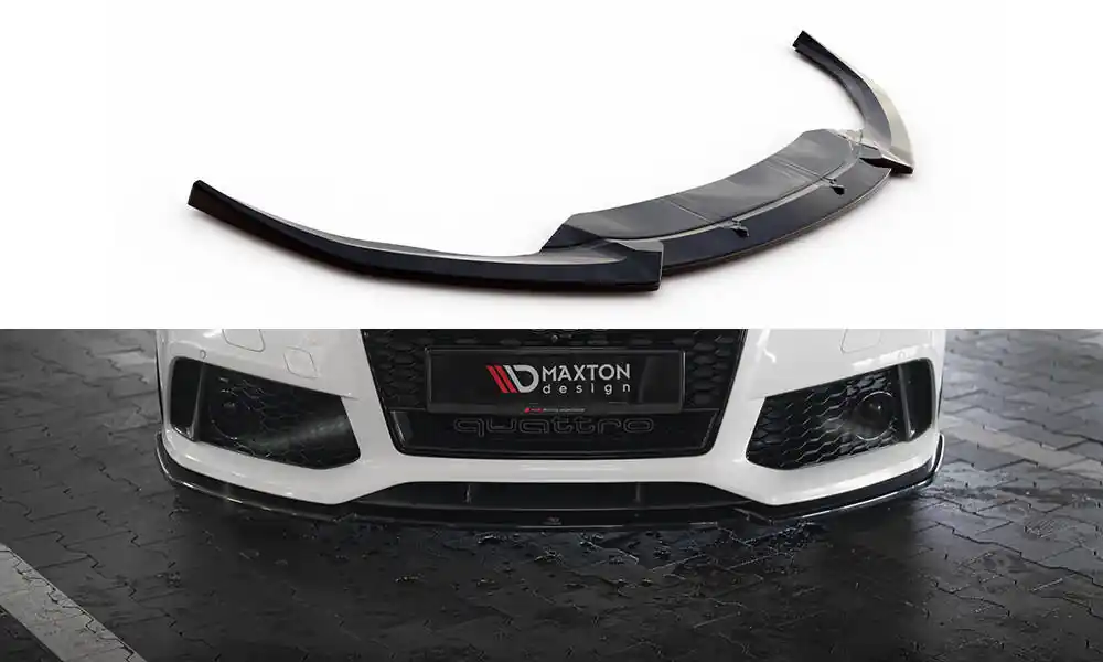 MAXTON DESIGN Front Splitter V.3 Audi RS7 C7 Grab Now