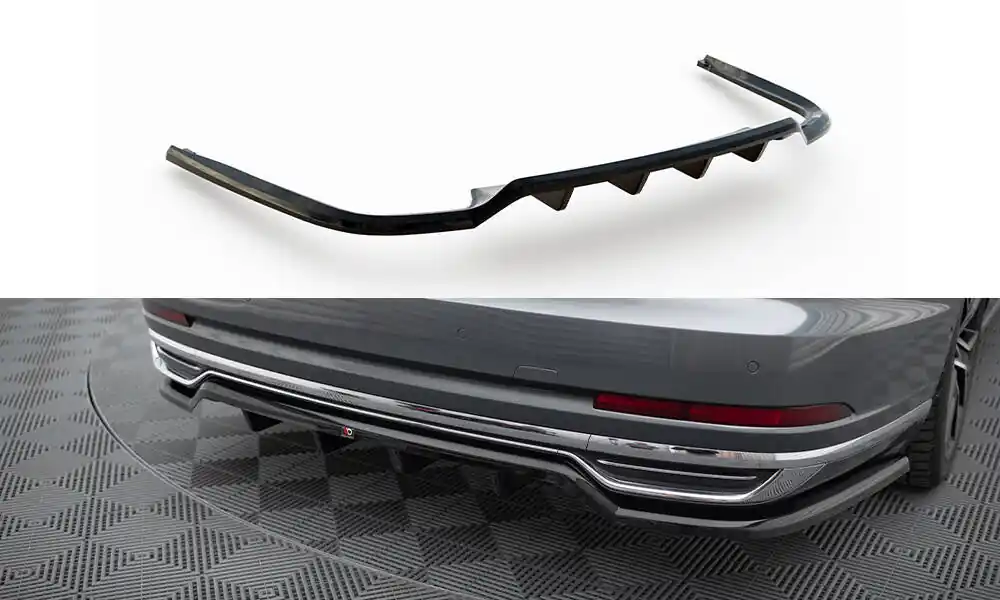 MAXTON DESIGN Rear Splitter (with vertical bars) Audi A8 D5 Deal