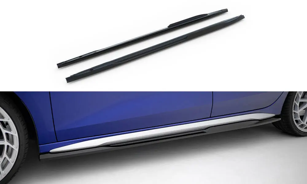 MAXTON DESIGN Side Skirts Diffusers V.2 Audi A3 S-Line Sedan / S3 Sedan 8Y Facelift Mega Sale