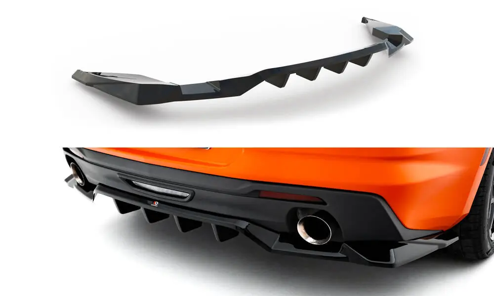 MAXTON DESIGN Rear Splitter (with vertical bars) Chevrolet Camaro SS Mk6 Facelift Hot Deal