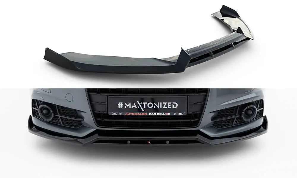 Premium MAXTON DESIGN Front Splitter V.3 Audi A6 / A6 C7 S-line/ S6 C7 Facelift