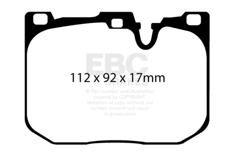 EBC 14+ BMW 228 Coupe 2.0 Turbo Brembo calipers Ultimax2 Front Brake Pads Price Drop