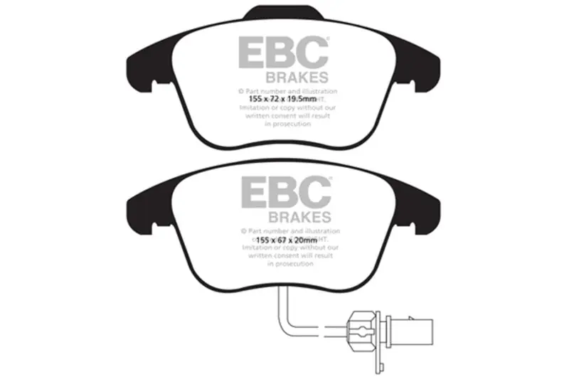EBC 10+ Audi A5 2.0 Turbo Ultimax2 Front Brake Pads Trending