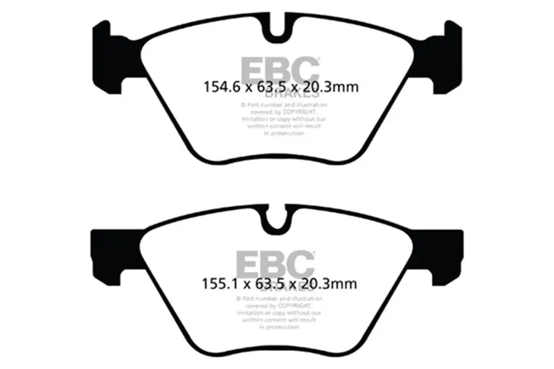 Today Only EBC 09+ BMW Z4 3.0 (E89) Ultimax2 Front Brake Pads