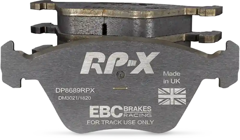 Worldwide Shipping EBC Racing 09-12 Porsche 911 (997) Carrera 2 3.6L (Cast Iron Rotor Only) RP-X Rear Brake Pads