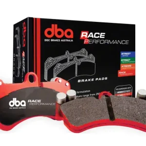 DBA Throtl 12-13 Volkswagen Golf R Front RP Performance Brake Pads - DB2210RP DB2210RP Direct From Manufacturer