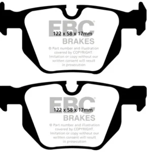EBC Brakes Throtl Redstuff Brake Pad Sets Rears Only - DP31588C DP31588C Budget