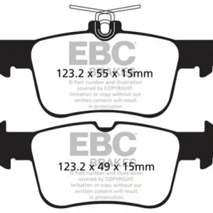 EBC Brakes Throtl Greenstuff Brake Pad Sets Rears Only - DP22160 DP22160 Get Yours