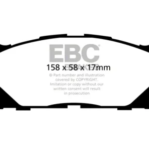 EBC Brakes Throtl Greenstuff Brake Pad Sets Fronts Only - DP21790 DP21790 Limited Offer