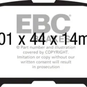 EBC Brakes Throtl Greenstuff Brake Pad Sets Rears Only - DP62171 DP62171 Buy Today