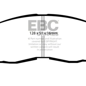 Buy Today EBC Brakes Throtl Greenstuff Brake Pad Sets Fronts Only - DP2830 DP2830