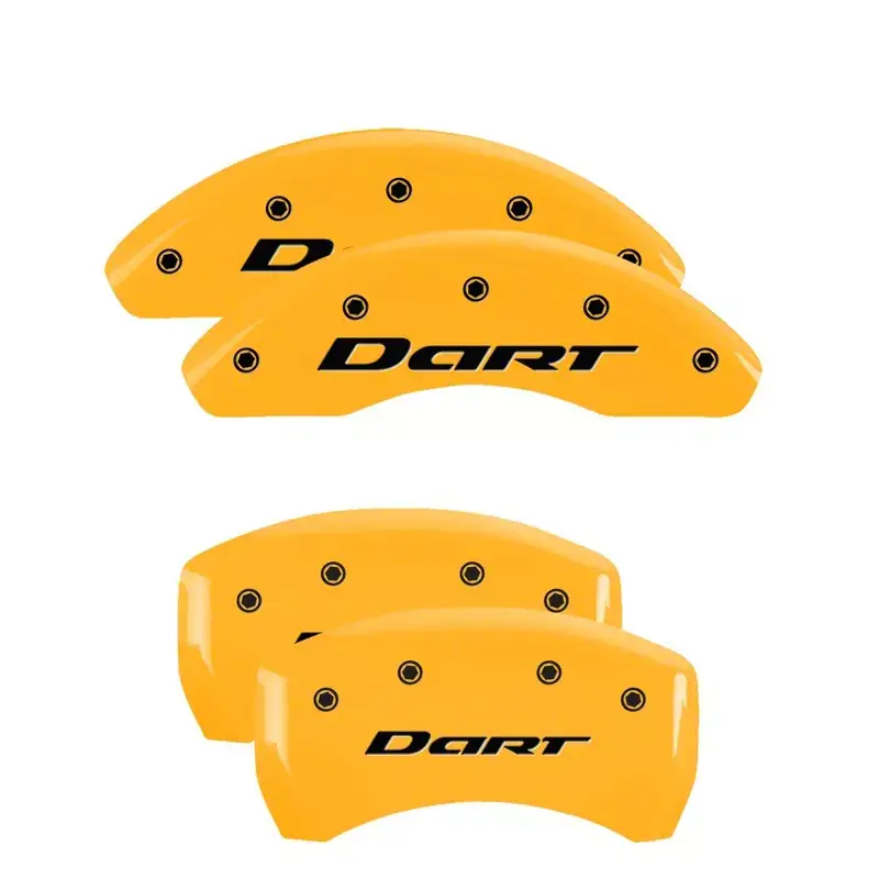 While Supplies Last MGP Throtl 4 Caliper Covers Engraved Front & Rear With out - 12199SDR1YL 12199SDR1YL