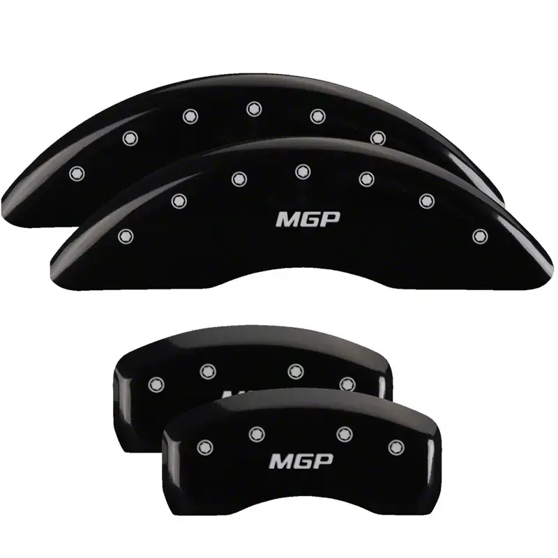 Wholesale MGP Throtl 4 Caliper Covers Engraved Front & Rear Black for Mitsubishi Lancer - 47003S 47003SMGPBK