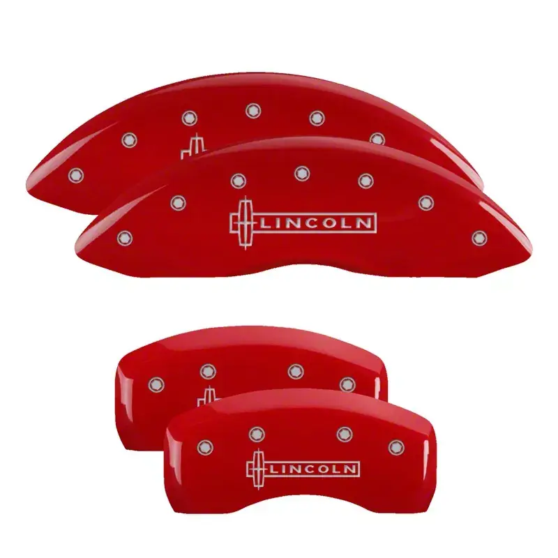 MGP Throtl 4 Caliper Covers Engraved Front & Rear Red - 36022SLCNRD 36022SLCNRD Popular
