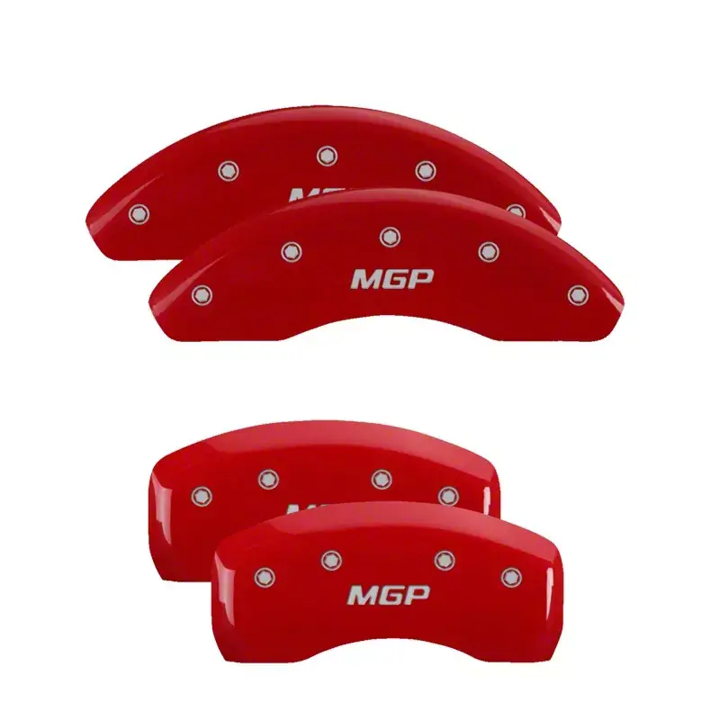 Latest MGP Throtl 4 Caliper Covers Engraved Front & Rear Red - 26215SMGPRD 26215SMGPRD