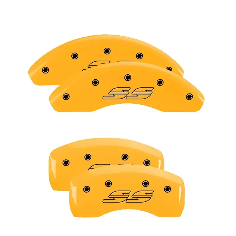 In Demand MGP Throtl 4 Caliper Covers Engraved Front & Rear Impala Style/Ss - 14050SSS2YL 14050SSS2YL