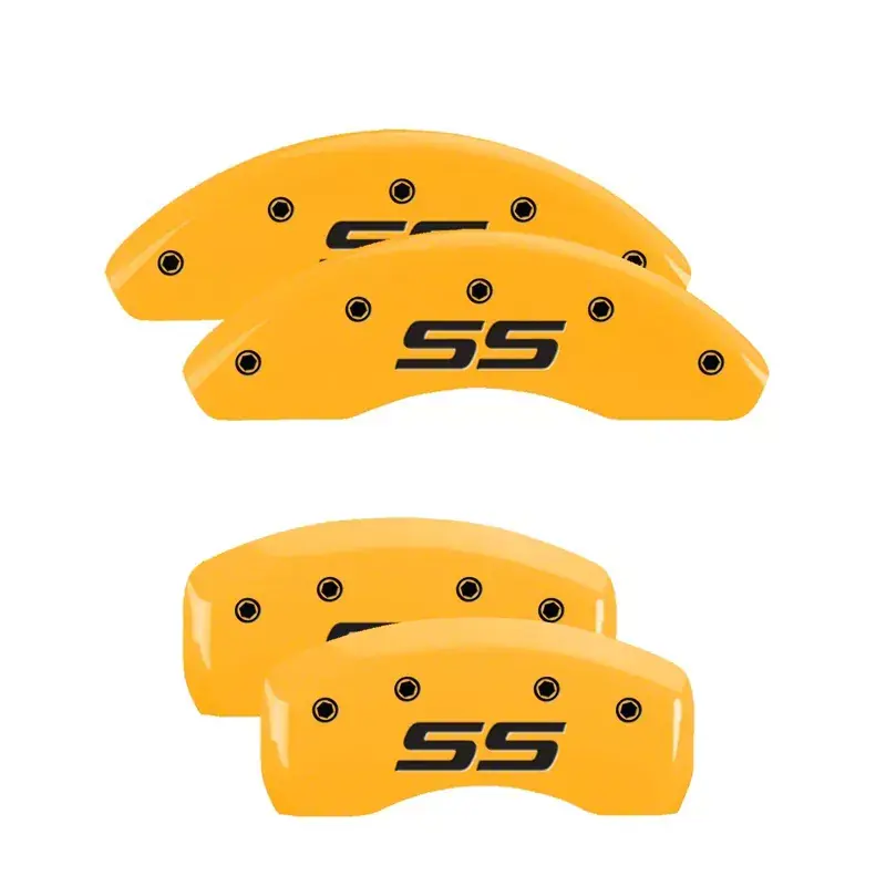 MGP Throtl 4 Caliper Covers Engraved Front & Rear Monte Carlo - 14217SSS4YL 14217SSS4YL Special Offer