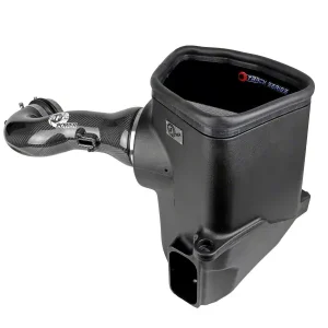 AFE Throtl 19-21 GM Trucks 5.3L/6.2L Track Series Carbon Fiber Cold - 57-10015D 57-10015D Flash Sale