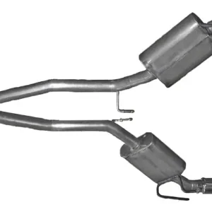 Gibson Throtl 2010 Chevrolet Camaro SS 6.2L 2.25in Cat-Back Dual Exhaust - 320002 320002 Special Discount