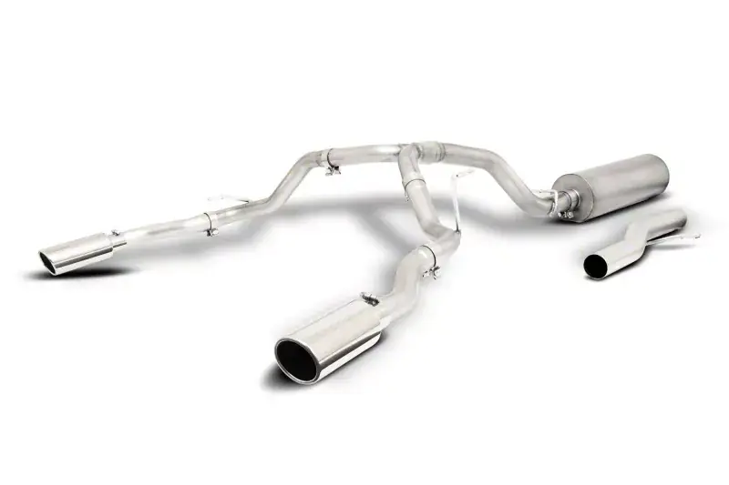 Gibson Throtl 21-22 GMC Yukon XL Denali/Suburban 6.2L 2/4wd Cat-Back Dual - 65716 65716 In Demand