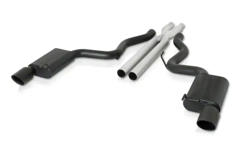 Gibson Throtl 15-17 Ford Mustang GT 5.0L 3in Cat-Back Dual Exhaust - 619013-B 619013-B Exclusive