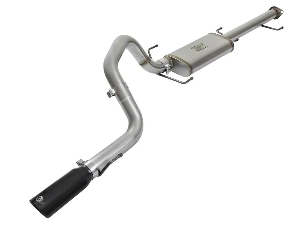 AFE Throtl MACH Force Xp 3in SS Cat-Back Single Rear Exit - 49-46028-B 49-46028-B Professional Grade