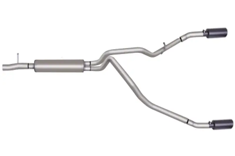 Luxury Gibson Throtl 17-18 Ford F-250 Super Duty Lariat 6.2L 2.5in Cat-Back - 69130B 69130B