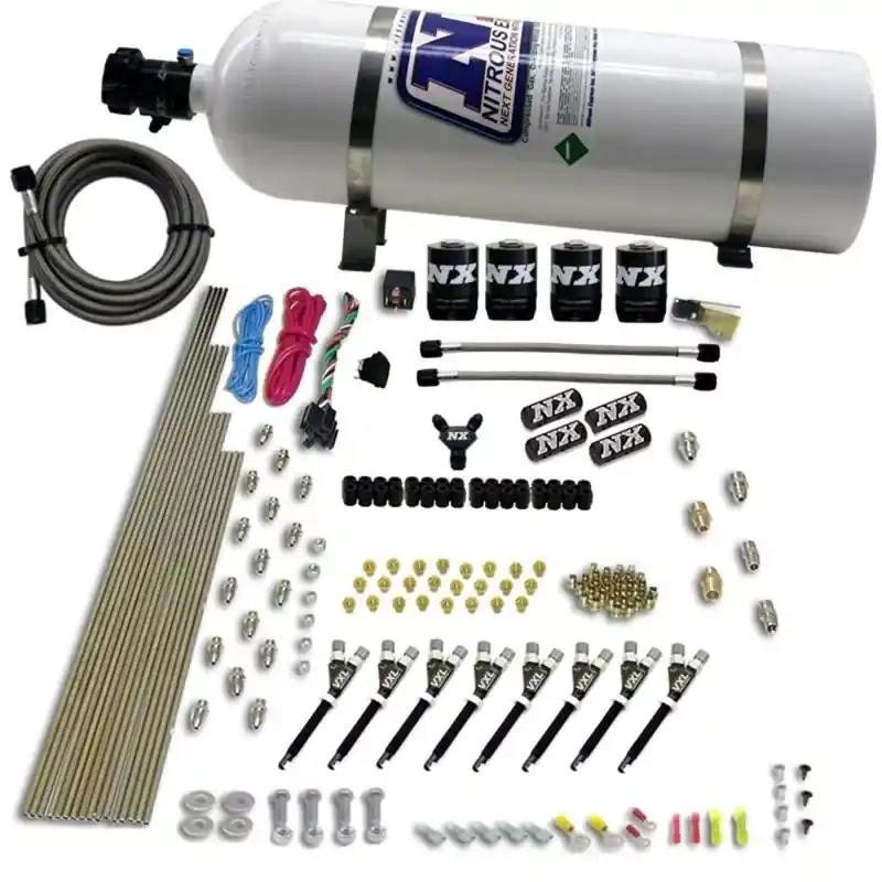 Best Price Nitrous Express Throtl 8 Cyl VXL Direct Port 4 Solenoids Nitrous - 80019-15 80019-15