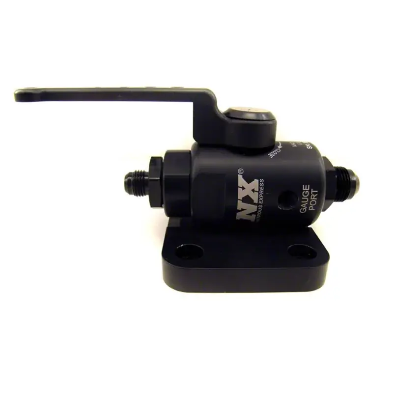Top Pick Nitrous Express Throtl Remote Shutoff Nitrous Valve 4AN Male Inlet and - 15851-6 15851-6