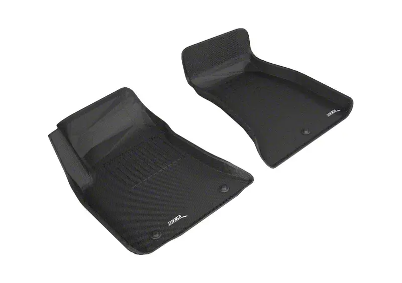 In Demand 3D MAXpider Throtl 2015-2020 Dodge Challenger Rwd Kagu 1st Row Floormat - L1DG02611509 L1DG02611509