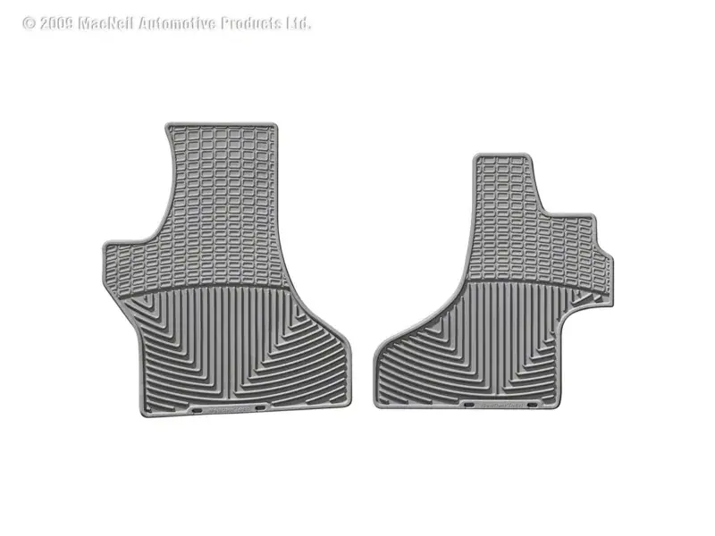 Weathertech Throtl 95-05 Chevrolet Astro Van Front Rubber Mats - Grey - W51GR W51GR Cheap