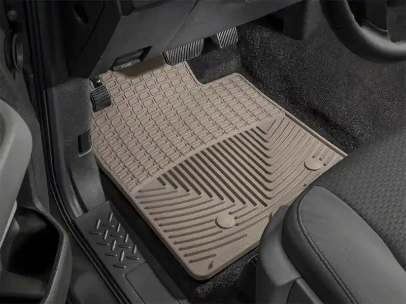 Bulk Order Weathertech Throtl 08-13 Toyota Highlander Front Rubber Mats - Tan - W86TN W86TN