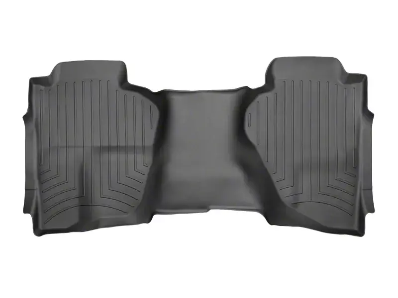 Weathertech Throtl 2019-2020 Hyundai Santa Fe Rear FloorLiner HP - Black - 4414852IM 4414852IM Budget