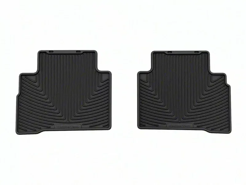Money Back Guarantee Weathertech Throtl 22-24 Hyundai Tucson Rear All-Weather Floor Mats - Black - W642 W642