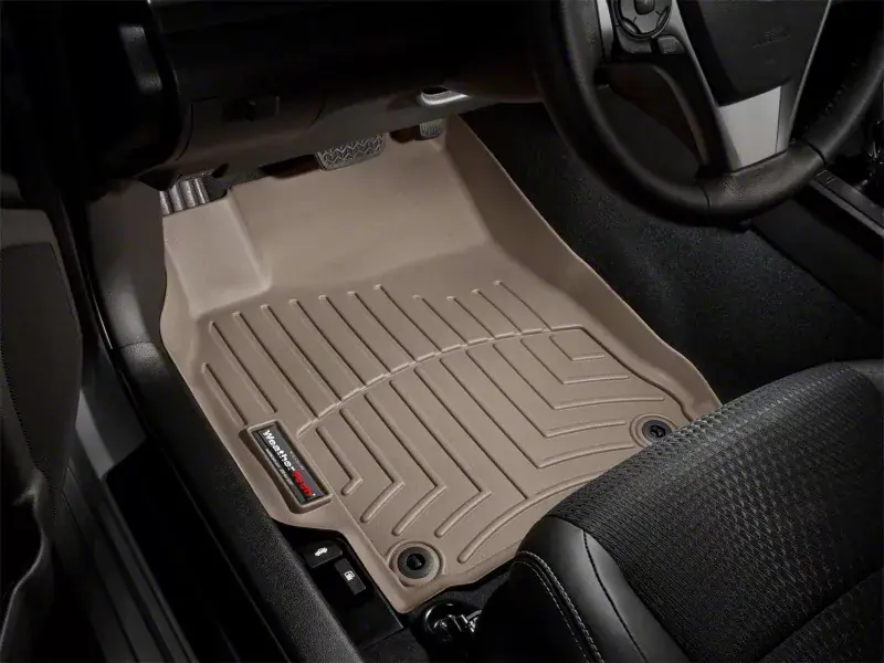 Weathertech Throtl 15+ Hyundai Genesis Coupe/Sedan Front Floorliners - Tan - 457001 457001 Budget