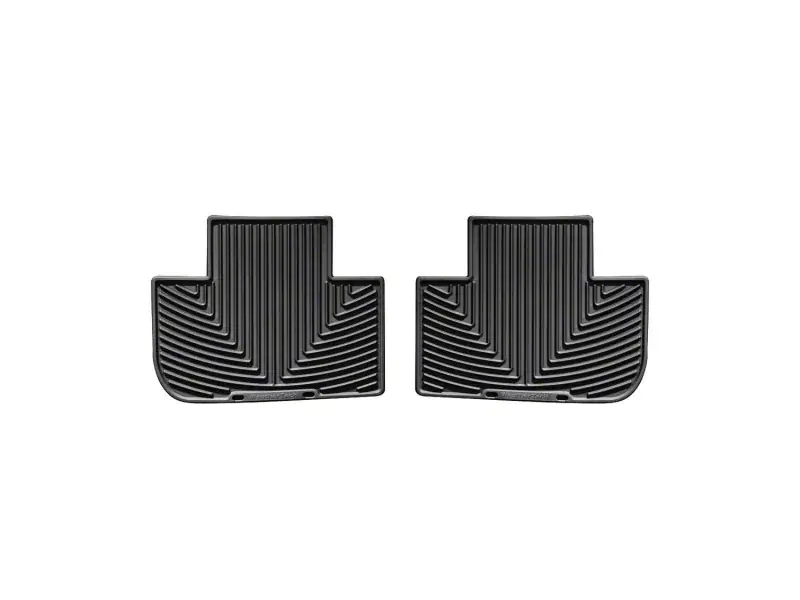 Weathertech Throtl 05+ Cadillac STS Rear Rubber Mats - Black - W193 W193 Hot Picks