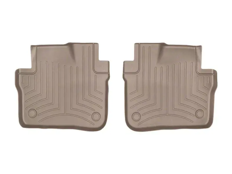 Weathertech Throtl 2016+ Cadillac CT6 Rear FloorLiner - Tan - 459542 459542 Fan Favorite
