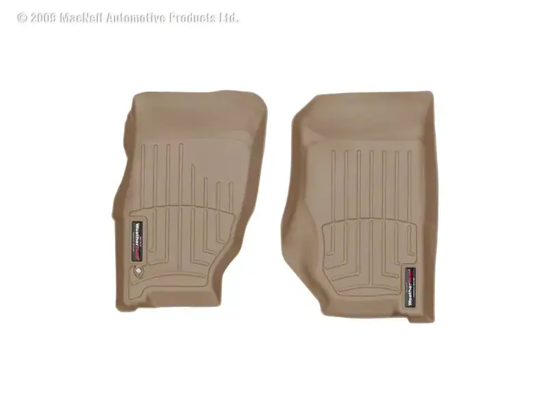 Buy Online Weathertech Throtl 02-07 Jeep Liberty Front FloorLiner - Tan - 450321 450321