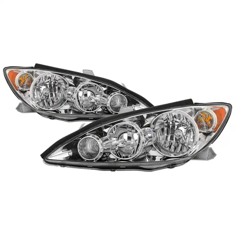 Xtune Throtl 05-06 Toyota Camry OEM Style Headlights - Chrome HD-JH-TCAM05-AM-C - 9042430 9042430 Luxury