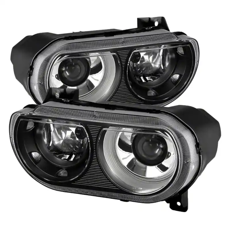 Xtune Throtl Dodge Challenger 08-14 Xenon Hid Model Only Projector Headlamps - 9027277 9027277 Super Sale