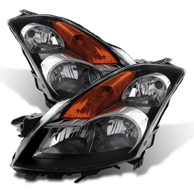In Demand Xtune Throtl Nissan Altima 07-09 Sedan Crystal Headlights Halogen Model Only - 9024016 9024016