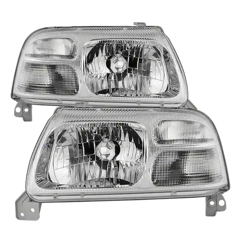 Latest Xtune Throtl Suzuki Grand Vitara 99-03 OEM Style Headlights - Chrome - 9035722 9035722